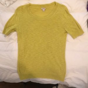 Citron short sleeved sweater